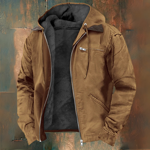 Helvano | Herren Kapuzenjacke mit Zip