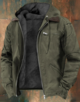 Helvano | Herren Kapuzenjacke mit Zip