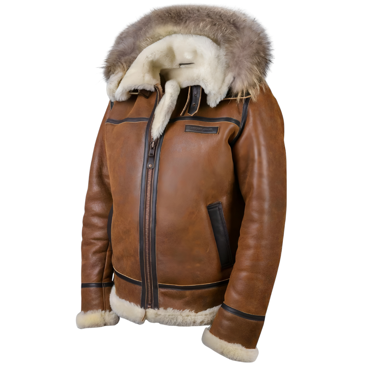 Helvano | Fliegerjacke für Herren in Braun