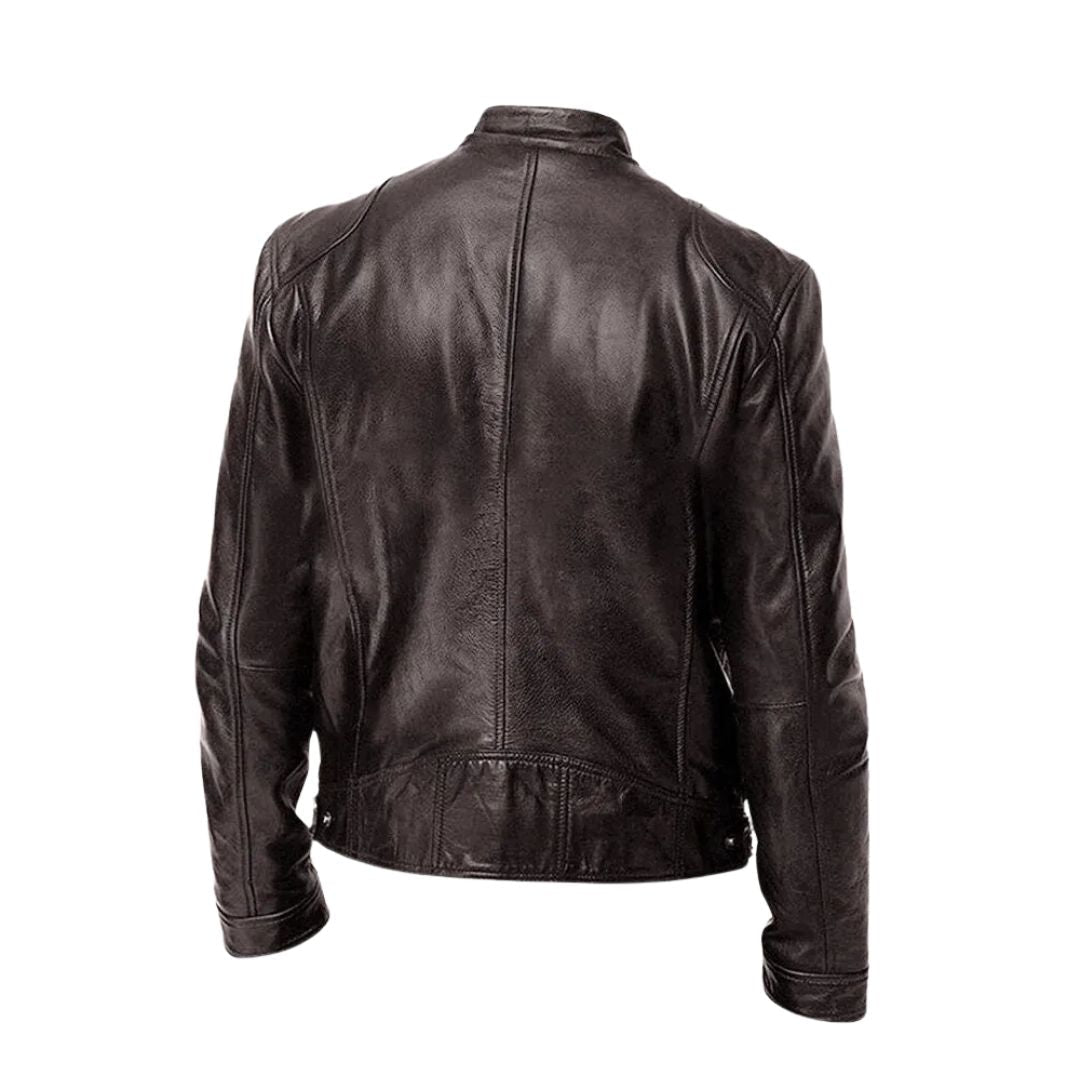 Helvano | Slim-Fit Herrenjacke mit Stehkragen