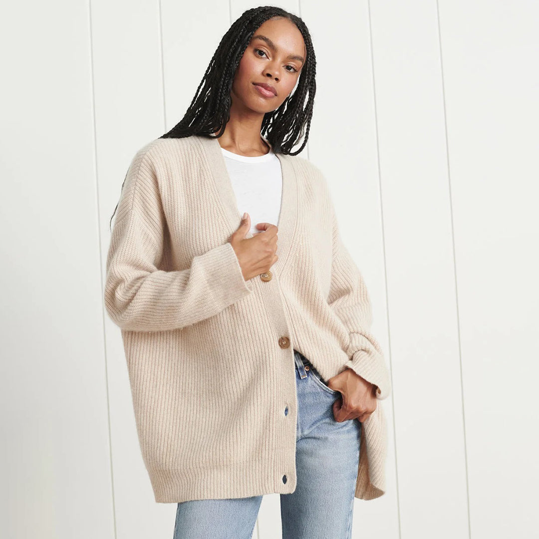 Helvano | Oversized Cardigan für Damen