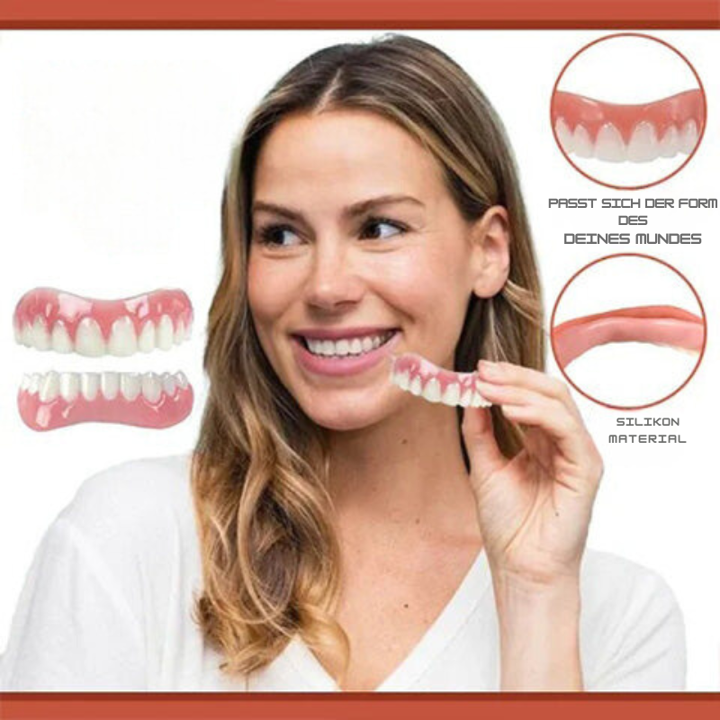 Helvano | Herausnehmbare Zahnprothese mit Naturzähnen