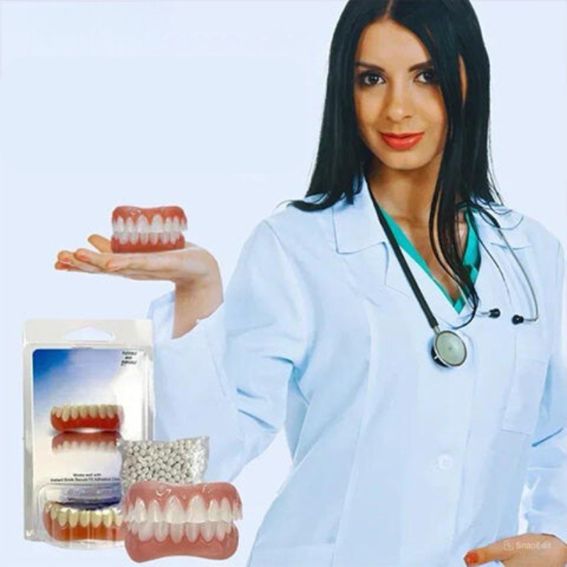 Helvano | Herausnehmbare Zahnprothese mit Naturzähnen
