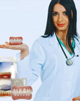Helvano | Herausnehmbare Zahnprothese mit Naturzähnen