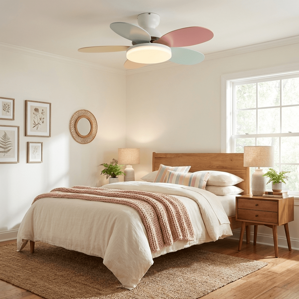 Helvano | Deckenventilator mit Licht und Fernbedienung