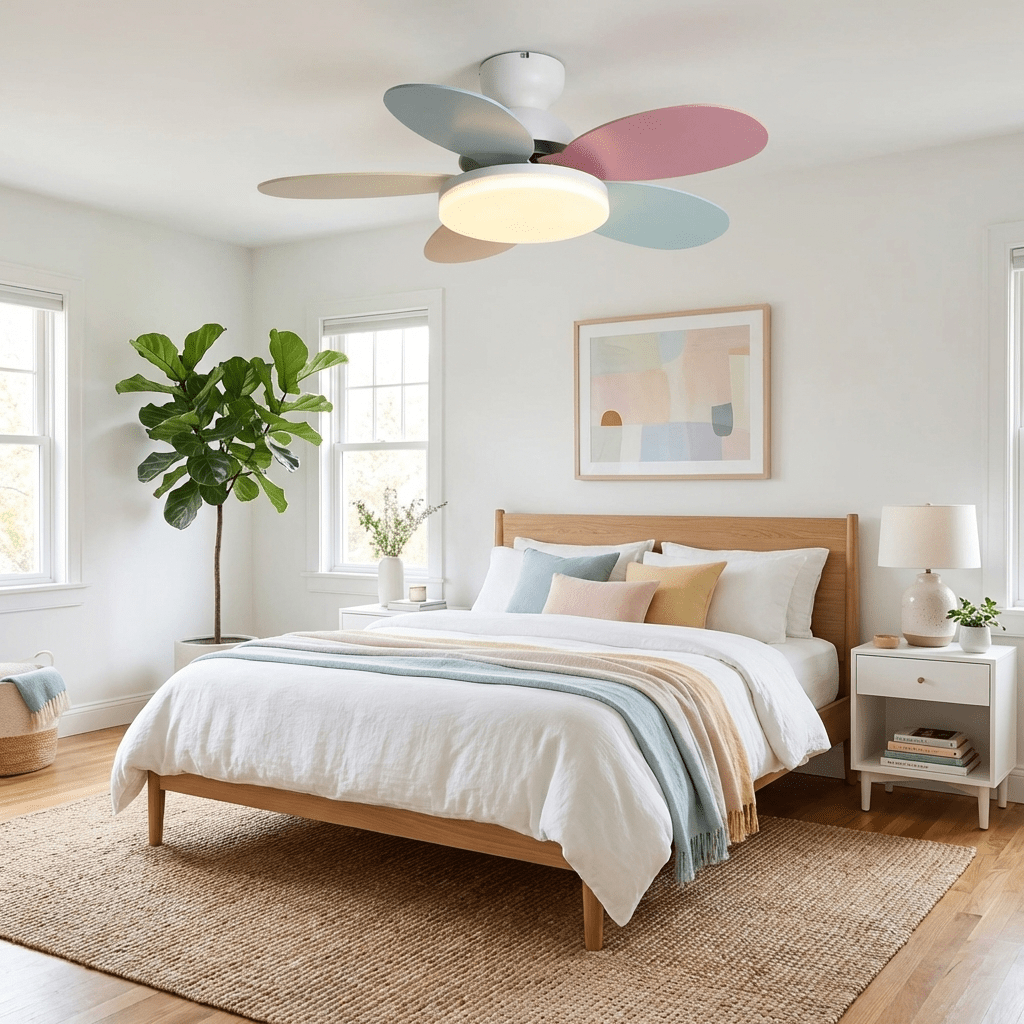 Helvano | Deckenventilator mit Licht und Fernbedienung