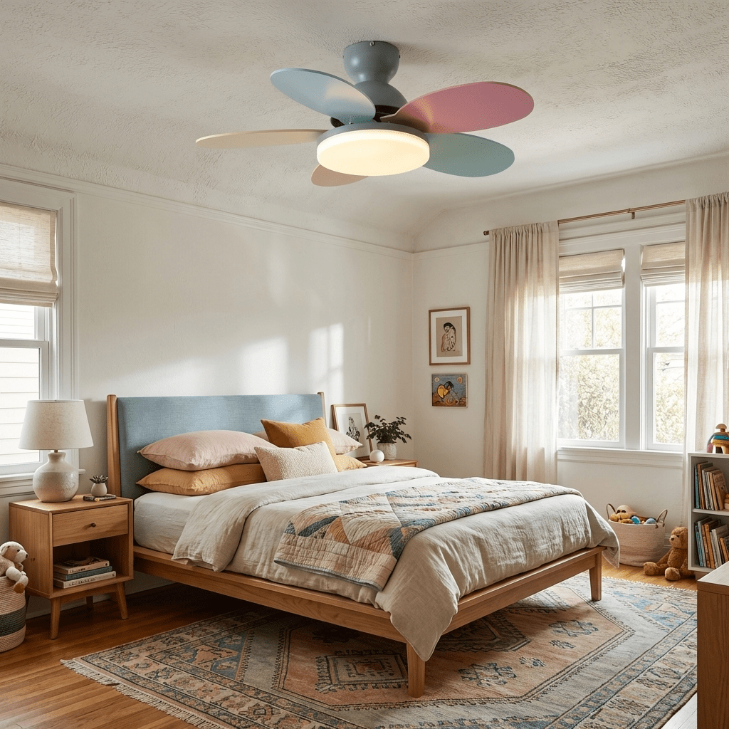 Helvano | Deckenventilator mit Licht und Fernbedienung