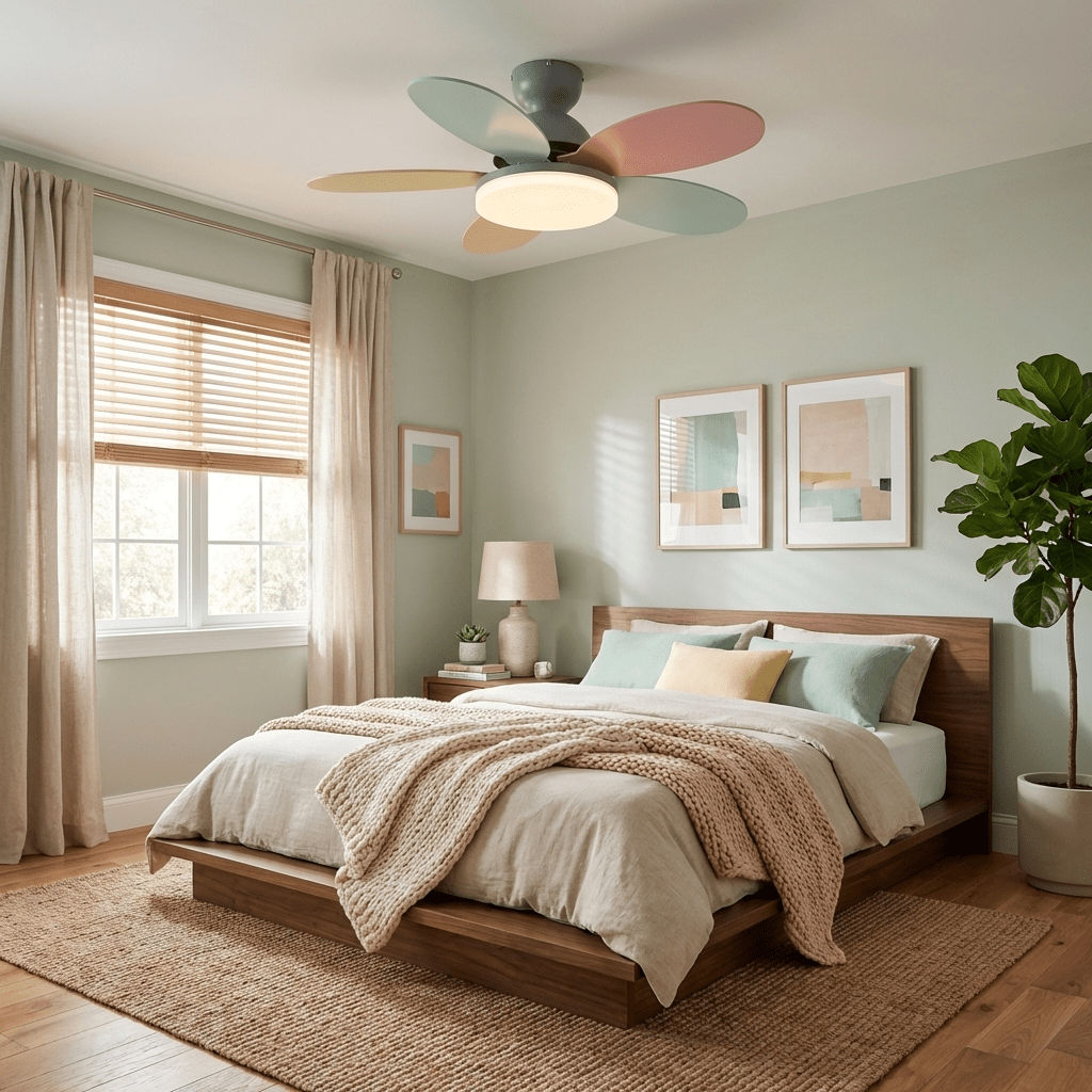 Helvano | Deckenventilator mit Licht und Fernbedienung