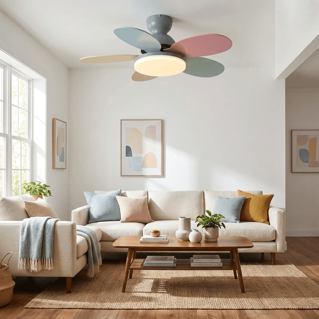 Helvano | Deckenventilator mit Licht und Fernbedienung