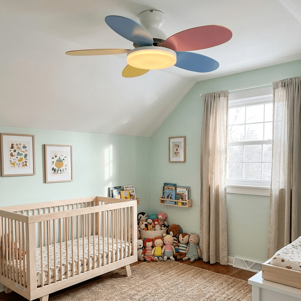Helvano | Deckenventilator mit Licht und Fernbedienung