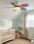 Helvano | Deckenventilator mit Licht und Fernbedienung