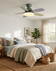 Helvano | Deckenventilator mit Licht und Fernbedienung