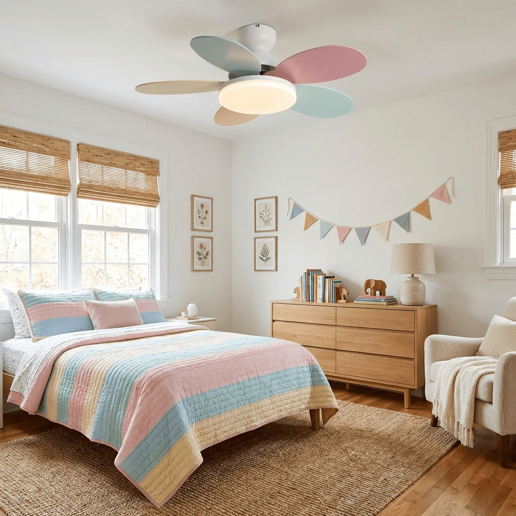 Helvano | Deckenventilator mit Licht und Fernbedienung