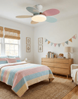 Helvano | Deckenventilator mit Licht und Fernbedienung