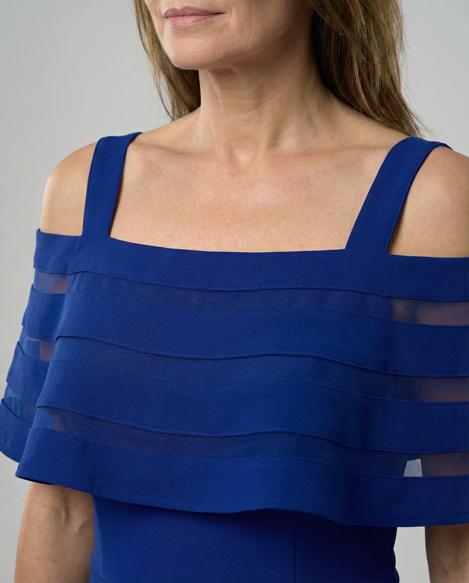 Helvano | Schulterfreier Abend-Jumpsuit mit weitem Bein