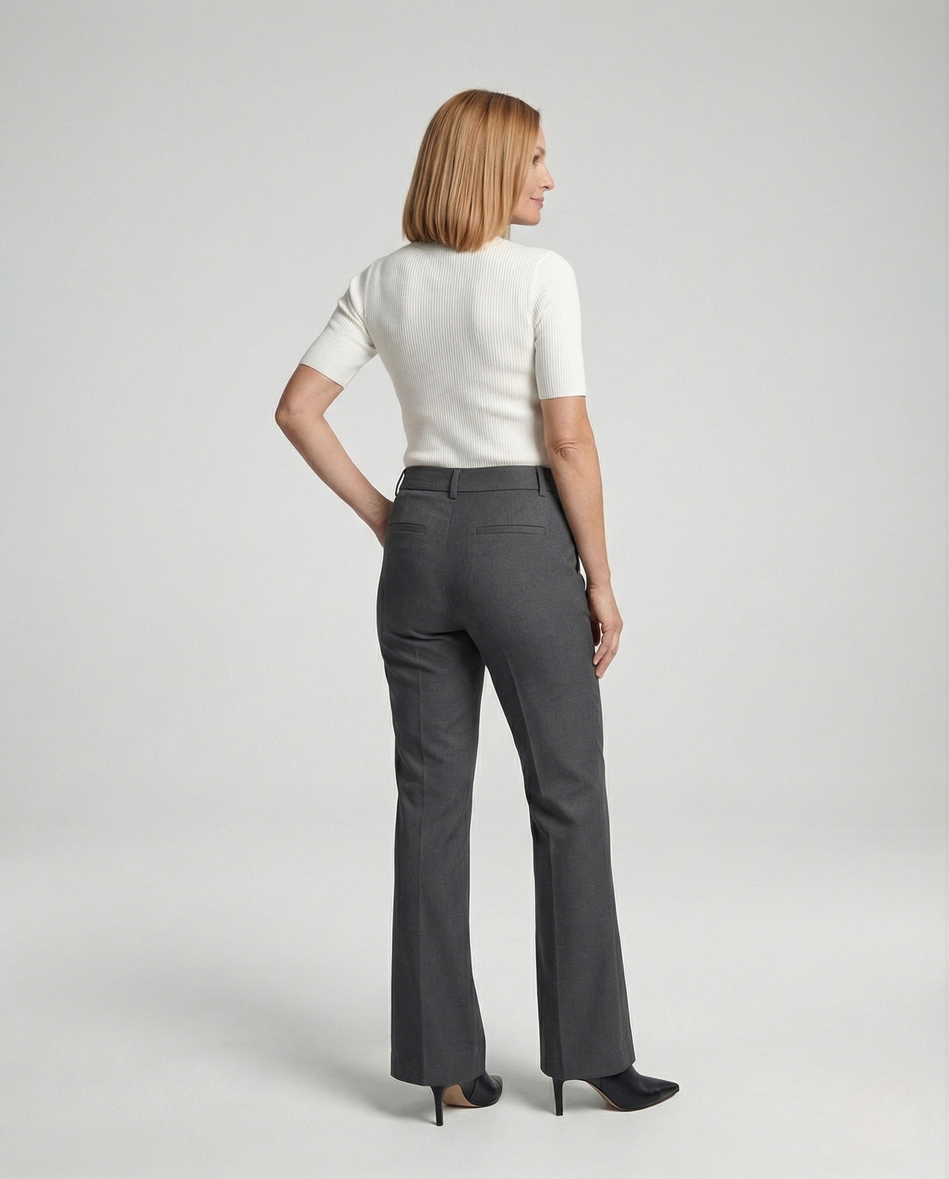 Helvano | Klassische Anzughose mit Bügelfalte für Herren
