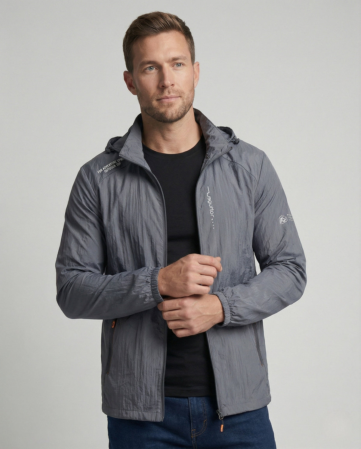 Helvano | Ultraleichte Funktionsjacke mit Kapuze für Herren