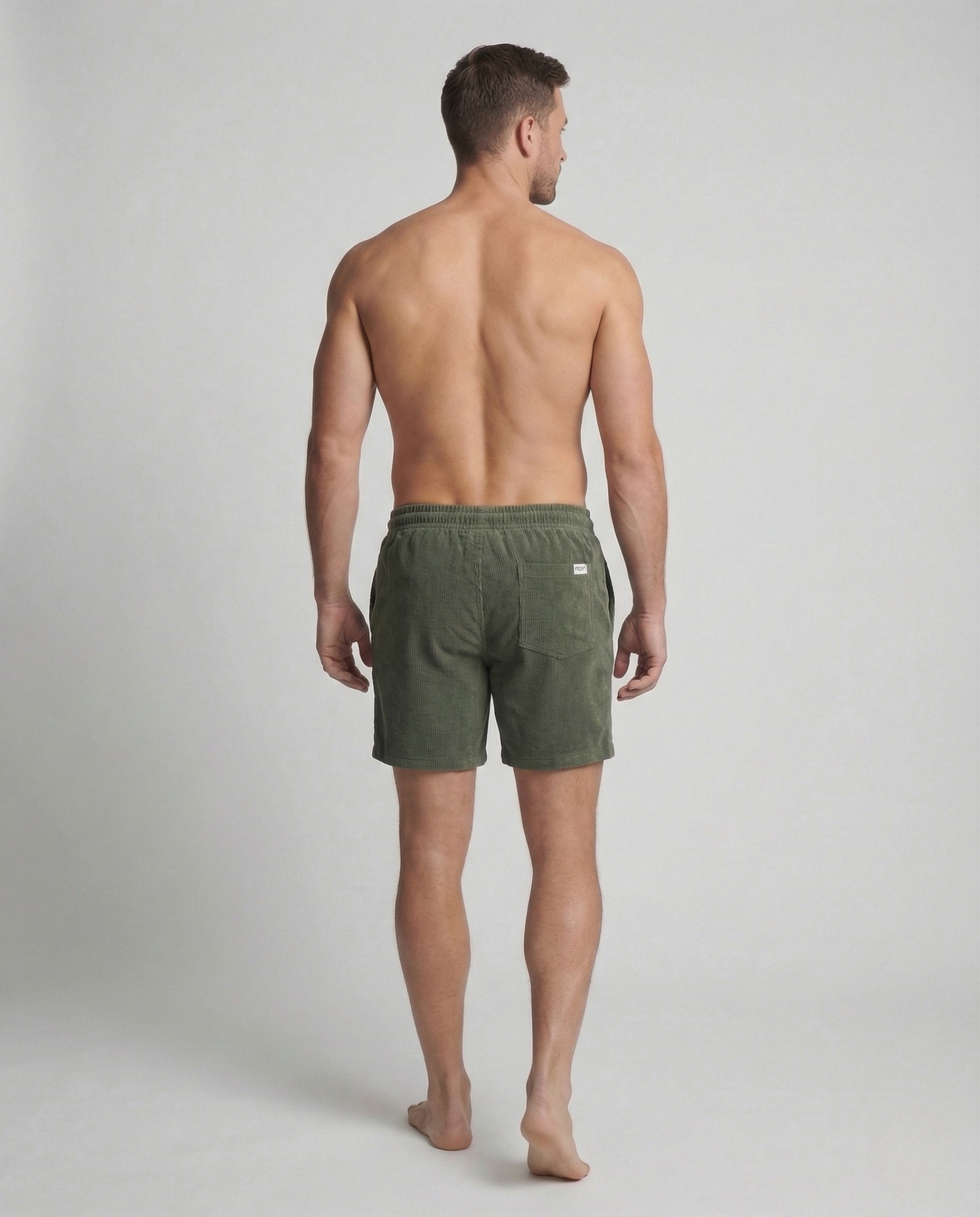 Helvano | Cord-Shorts für Herren mit verstellbarem Bund