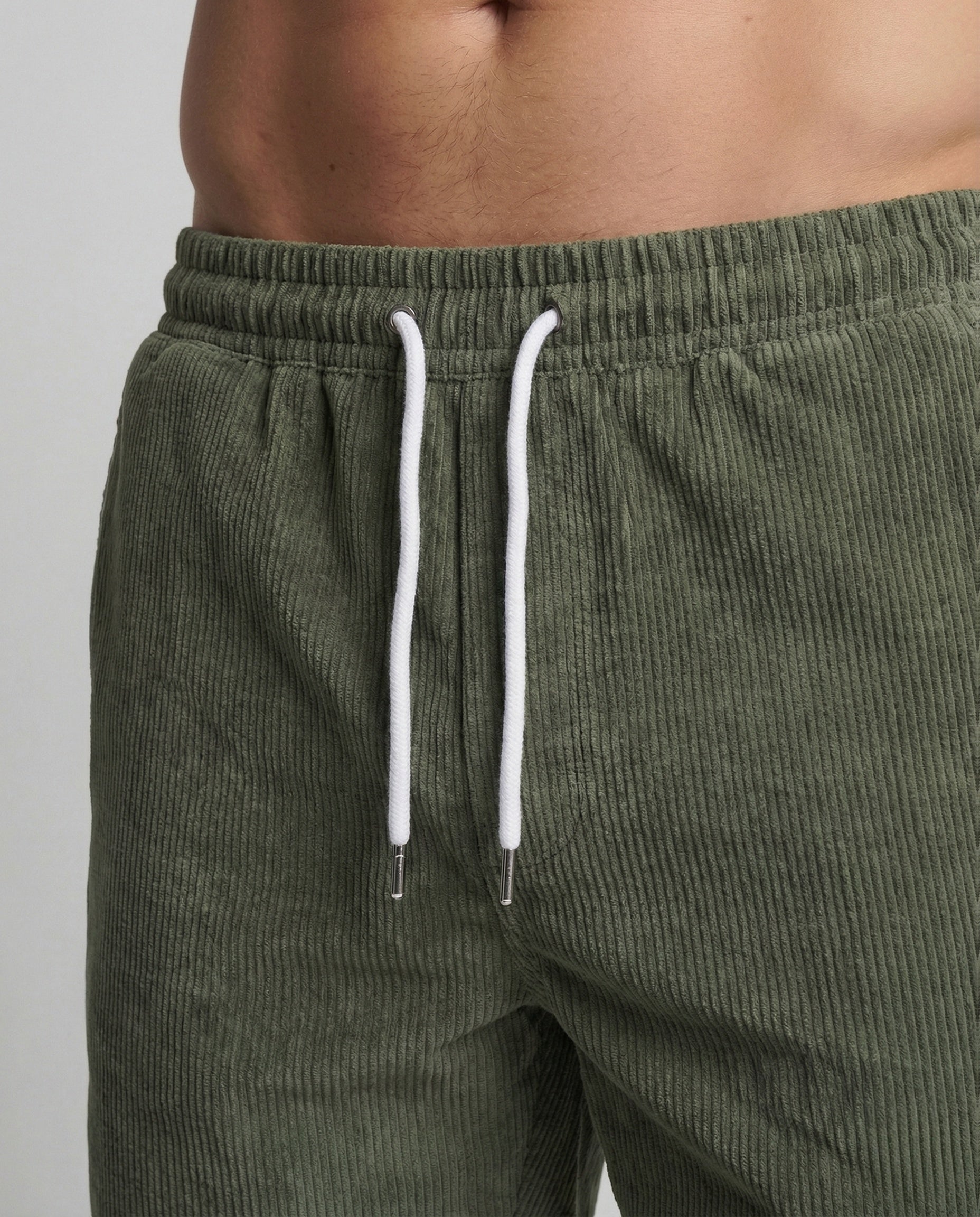 Helvano | Cord-Shorts für Herren mit verstellbarem Bund