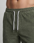 Helvano | Cord-Shorts für Herren mit verstellbarem Bund
