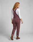 Helvano | Weite Cord-Latzhose für Damen