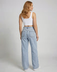 Helvano | Ausgestellte Vintage-Jeans mit weitem Bein für Damen