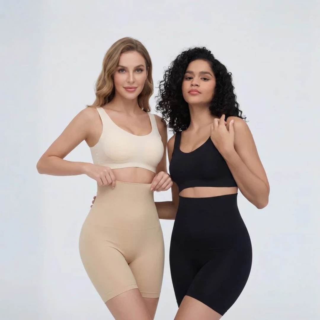 Helvano | Shaping-Shorts mit Bauch-weg-Effekt für Damen