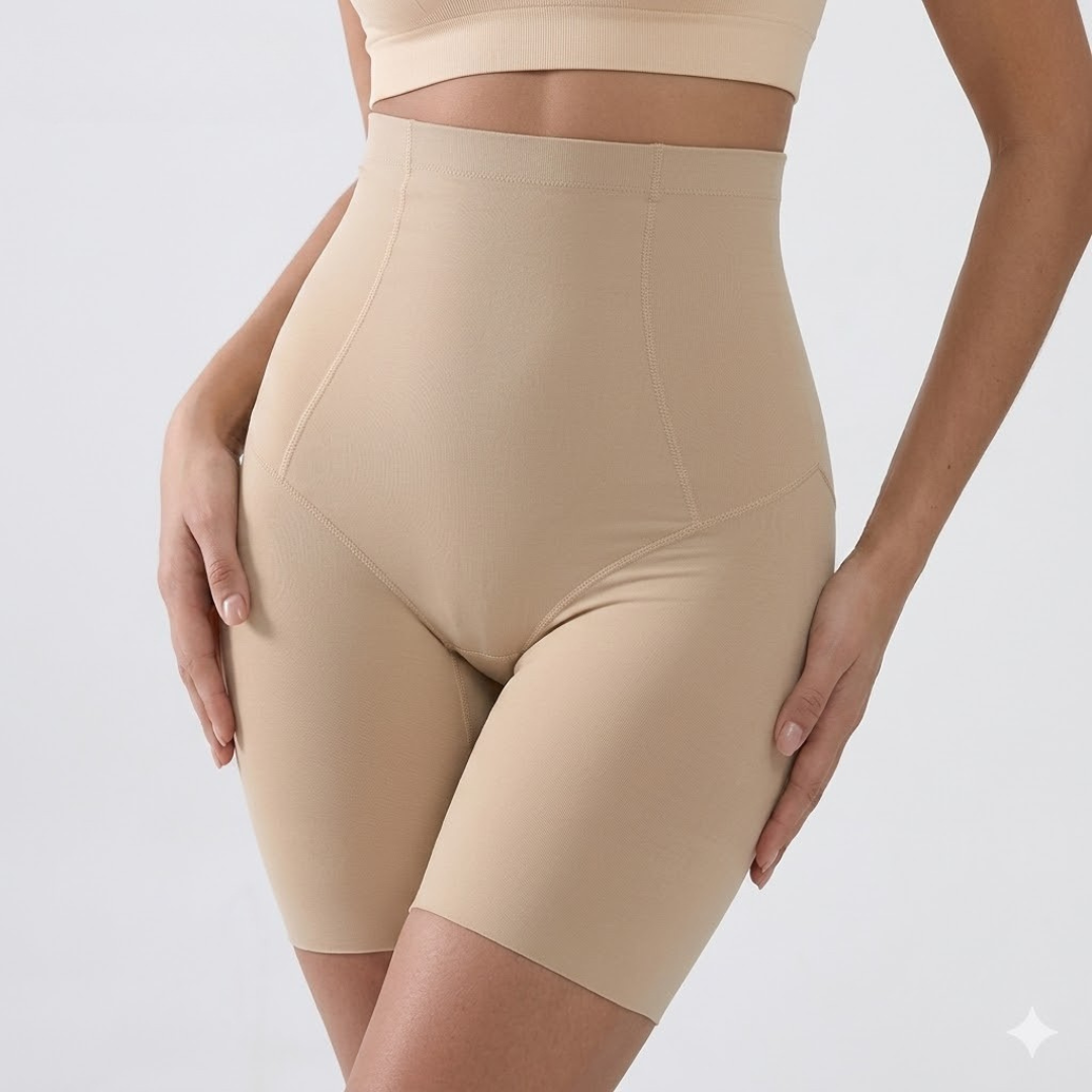 Helvano | Shaping-Shorts mit Bauch-weg-Effekt für Damen