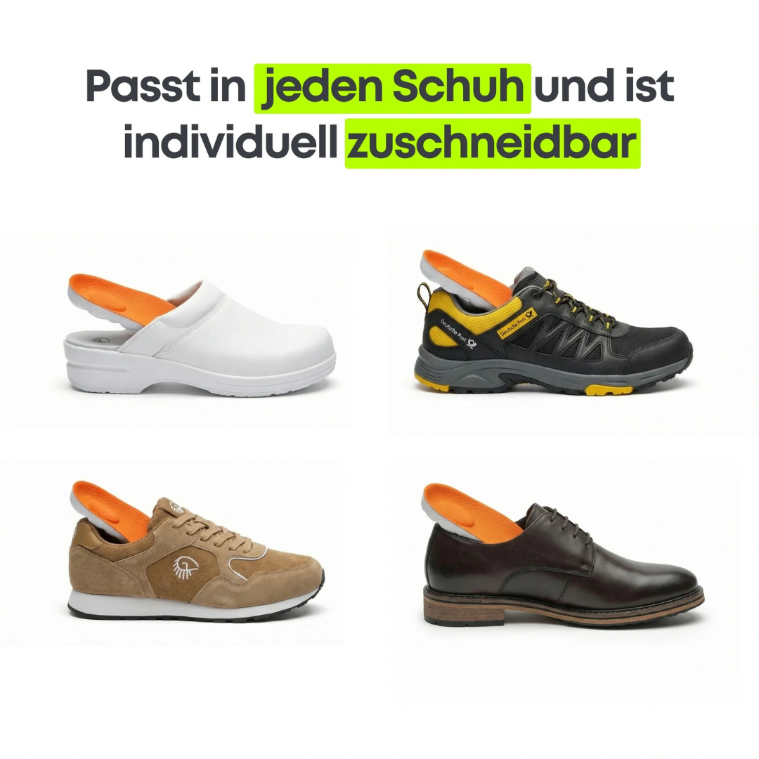 Helvano | Komfort-Einlegesohlen für Schuhe