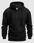 Helvano | Herren Sweatshirt mit Troyer-Zipkragen