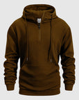Helvano | Herren Sweatshirt mit Troyer-Zipkragen