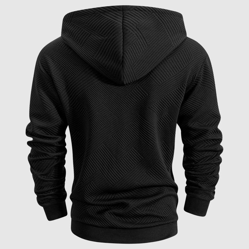 Helvano | Herren Sweatshirt mit Troyer-Zipkragen