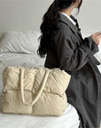 Helvano | Gesteppte Puffer Tote Bag für Damen