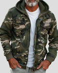 Helvano | Herren Kapuzenjacke im Military-Look