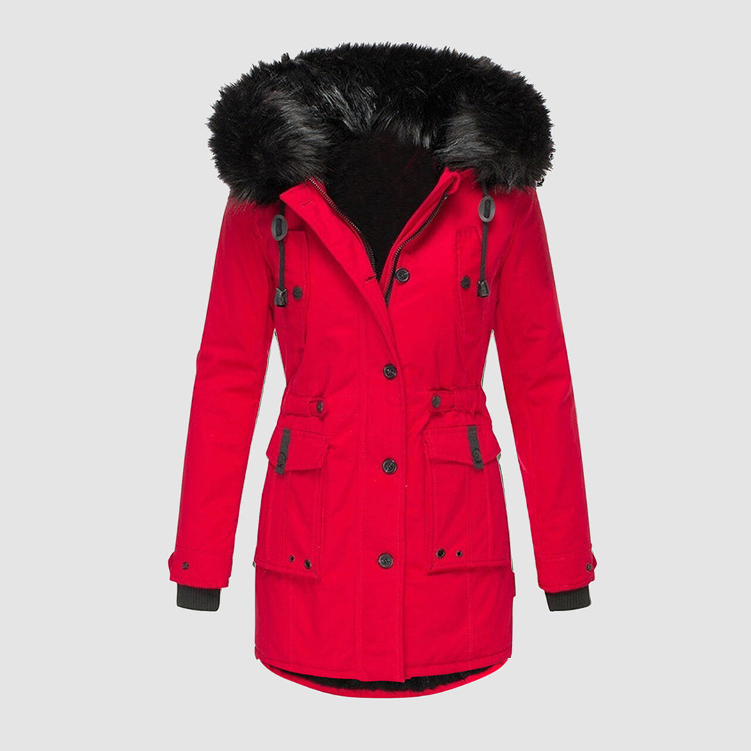 Helvano | Winterjacke mit Kapuze für Damen