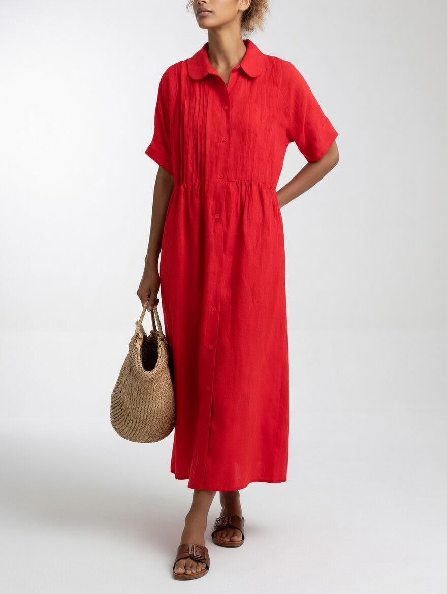 Helvano | Fliessendes Blusenkleid für Damen