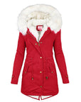 Helvano | Elegante Winterjacke mit Kapuze für Damen