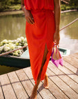 Helvano | Ärmelloses Midikleid für Damen