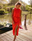 Helvano | Ärmelloses Midikleid für Damen