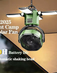 Helvano | Solar-Ventilator mit Akku fürs Camping