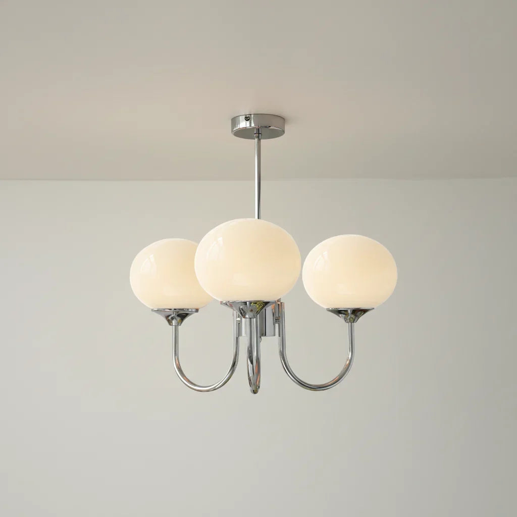 Helvano | Deckenleuchte aus Glas mit Goldfinish