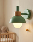 Helvano | Wandlampe für Kinderzimmer mit Zugschalter