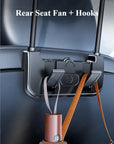 Helvano | Auto-Ventilator für den Rücksitz mit Doppelkopf