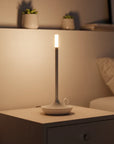 Helvano | Kabellose Tischlampe dimmbar in Schwarz