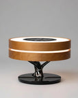 Helvano | Tischlampe mit Bluetooth-Lautsprecher & Kabelloser Ladefunktion