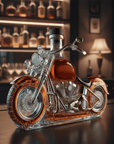 Helvano | Whisky-Karaffe V-Twin Motor aus Kristallglas