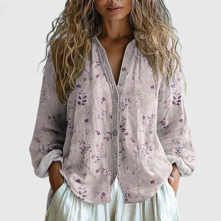 Helvano | Bedruckte Bluse für Damen