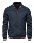 Helvano | Herren Jacke mit Reissverschluss und Kontrast