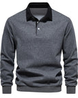 Helvano | Poloshirt-Sweatshirt für Herren