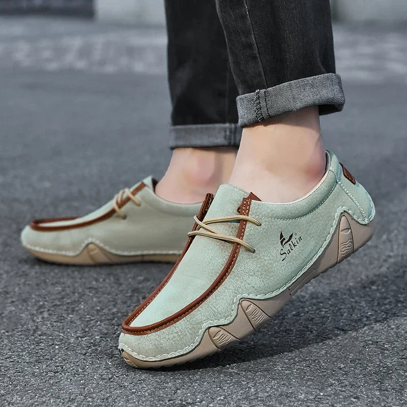 Helvano | Herren Leder-Komfortschuhe mit exakter Passform